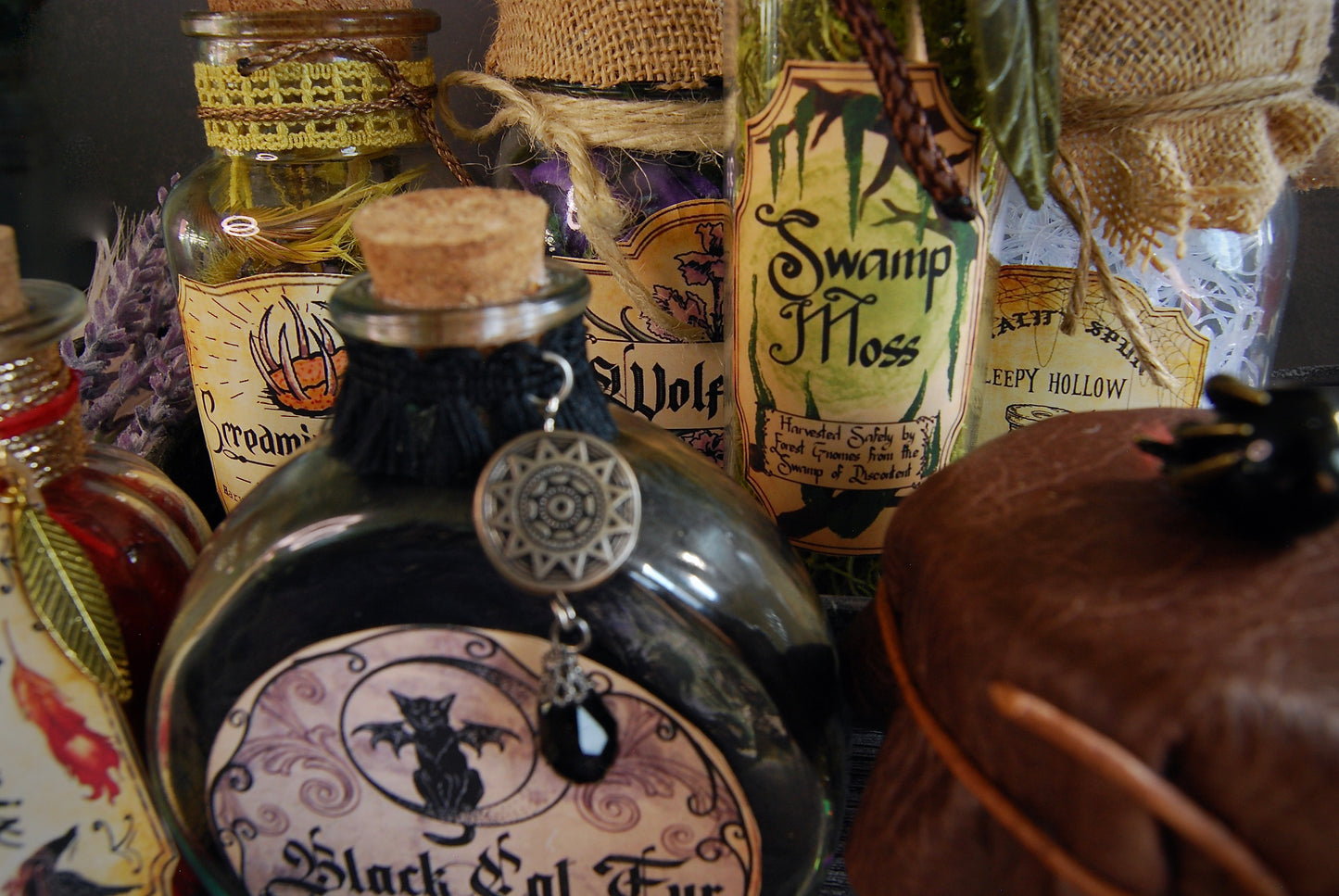 Large Apothecary Bottles