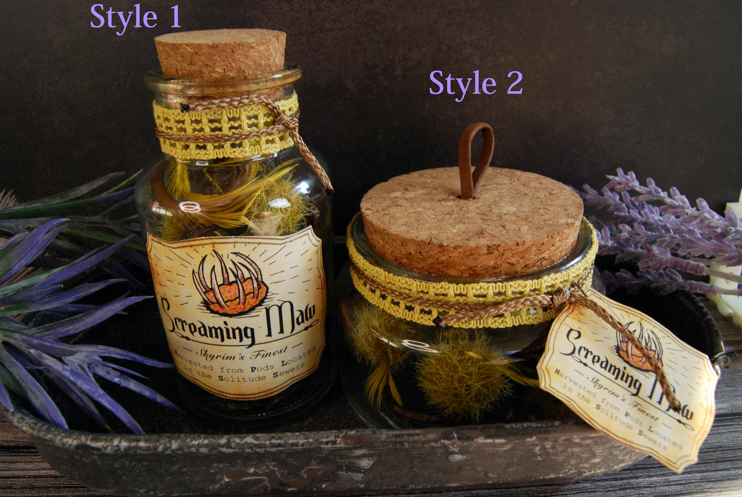 Large Apothecary Bottles