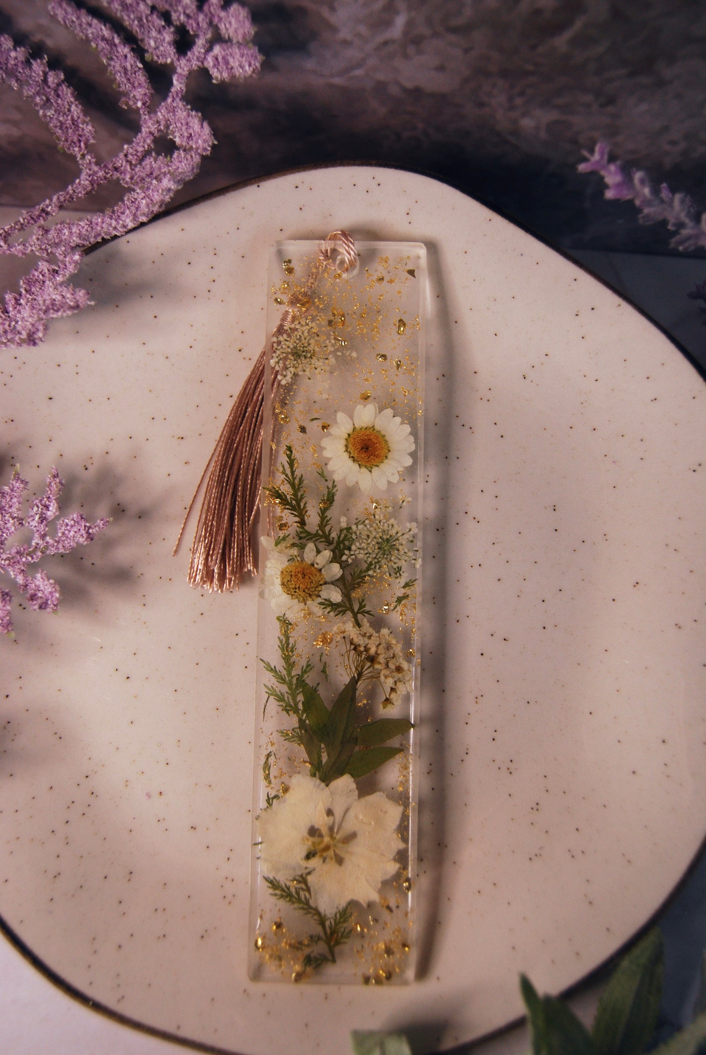 Assorted Dried Greenery and Florals Bookmarks