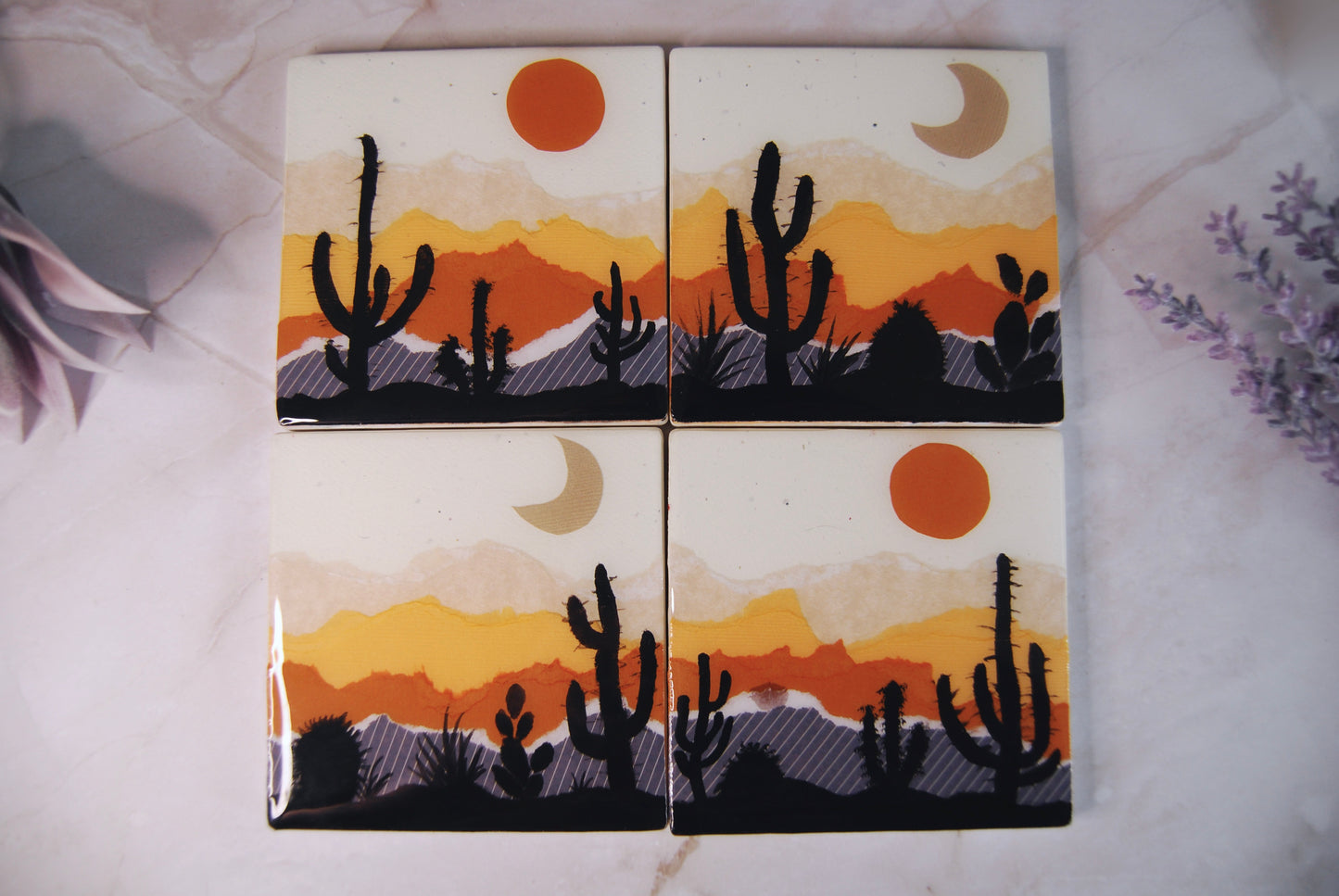 Desert Stripes Coasters