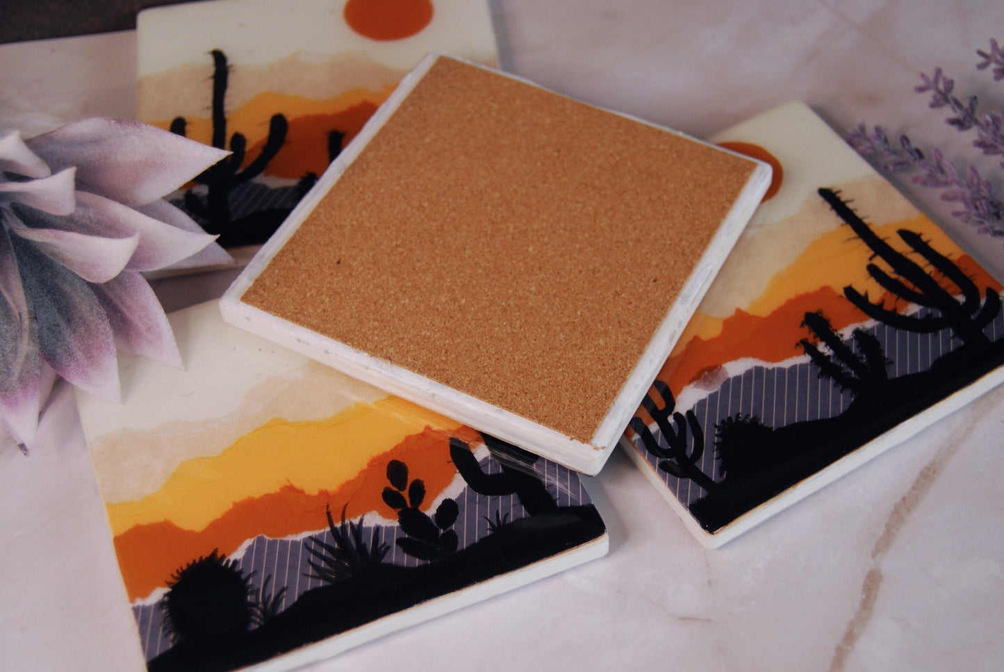 Desert Stripes Coasters