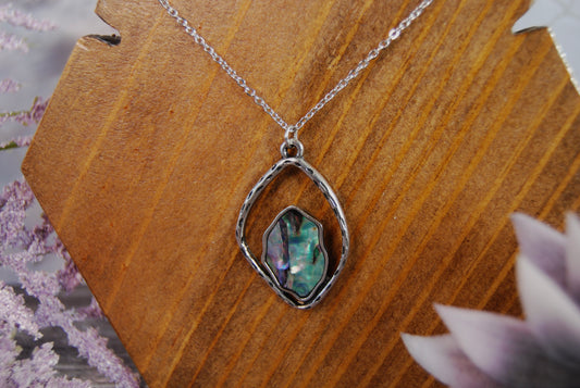 Abalone Shell Pendant Necklace