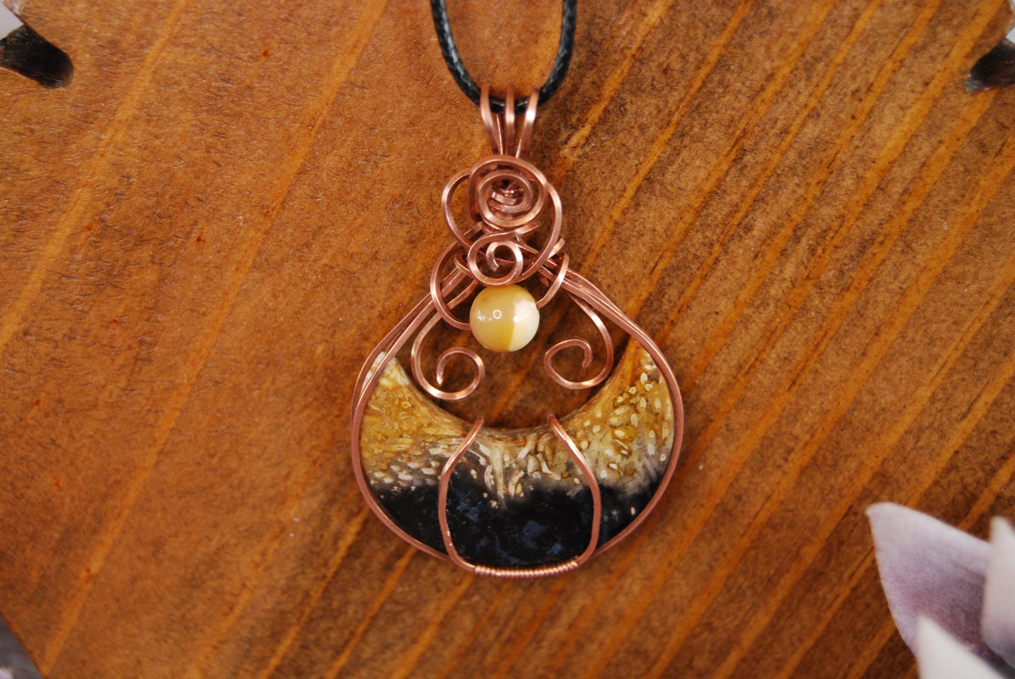 Assorted Wire Wrapped Stone Pendants