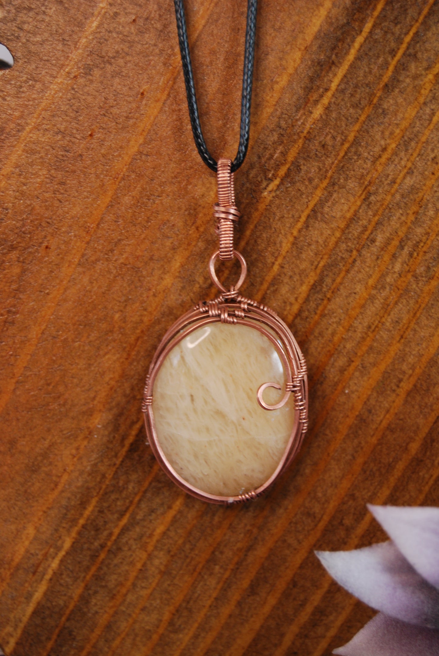 Assorted Wire Wrapped Stone Pendants