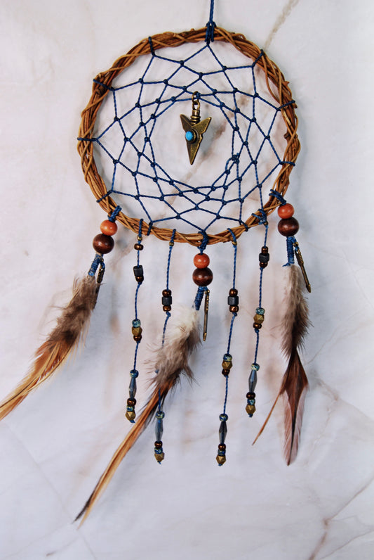 Medium Twisted Hoop with Arrows Dream Catcher