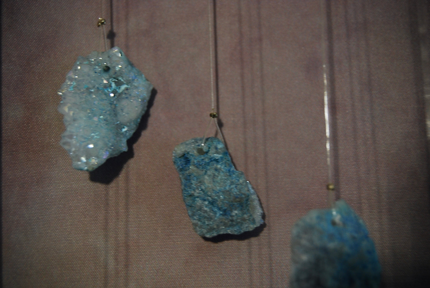 Large Blue Ombre Stones Mobile